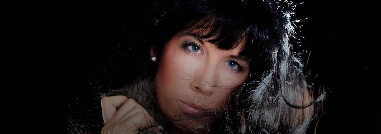 Portrait mit Augen-Make-up